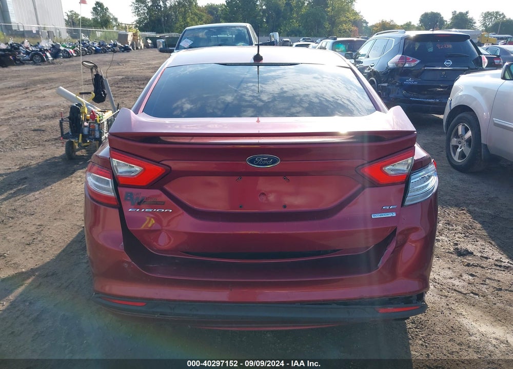 2013 FORD FUSION SE VIN: 3FA6P0HR6DR109339