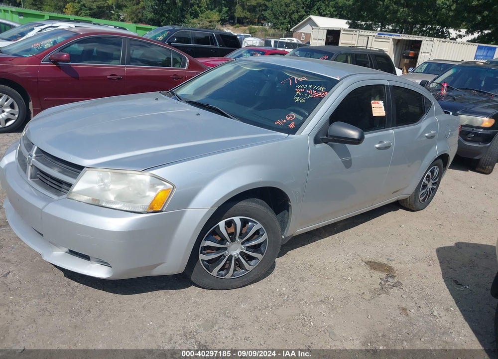 2010 DODGE AVENGER SXT VIN: 1B3CC4FB6AN184757