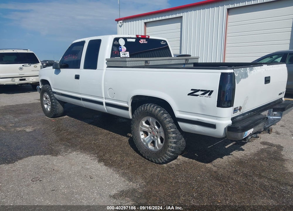 1997 GMC SIERRA 1500 SL WIDESIDE VIN: 2GTEK19RXV1544623