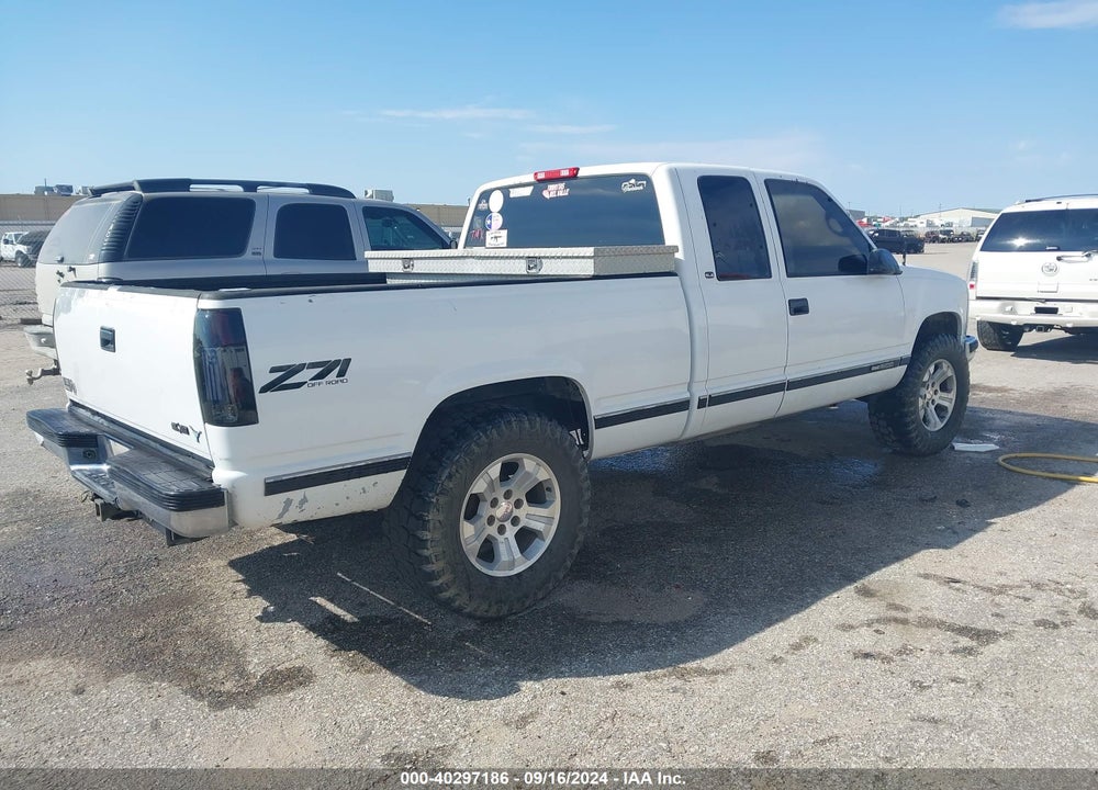 1997 GMC SIERRA 1500 SL WIDESIDE VIN: 2GTEK19RXV1544623