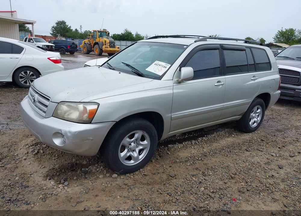 2004 TOYOTA HIGHLANDER VIN: JTEGD21A940095312