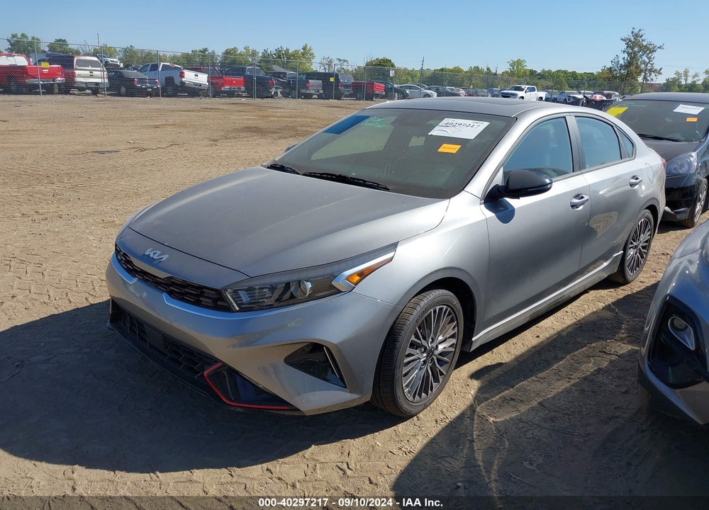 2022 KIA FORTE GT LINE VIN: 3KPF54AD8NE424514