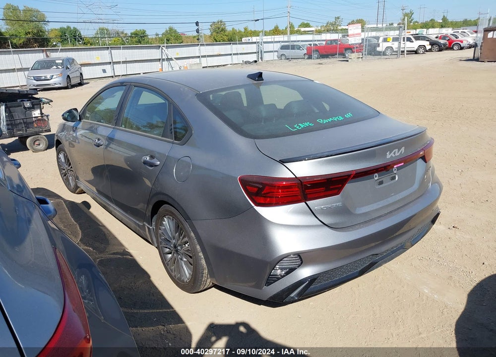 2022 KIA FORTE GT LINE VIN: 3KPF54AD8NE424514