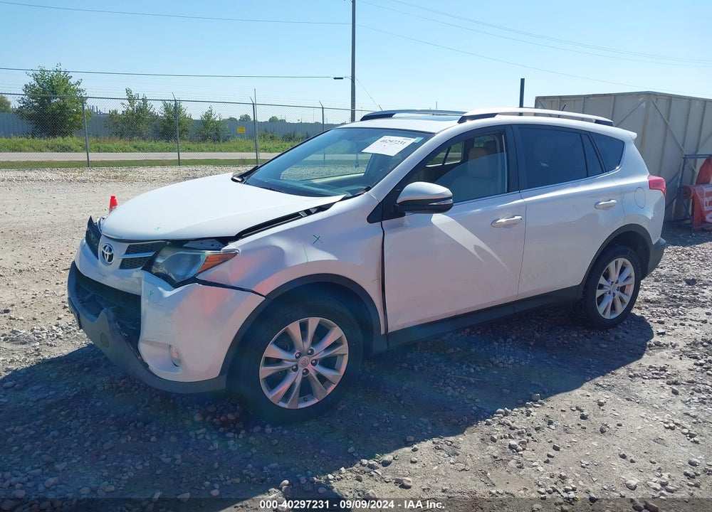 2013 TOYOTA RAV4 LIMITED VIN: JTMDFREV4DD029962