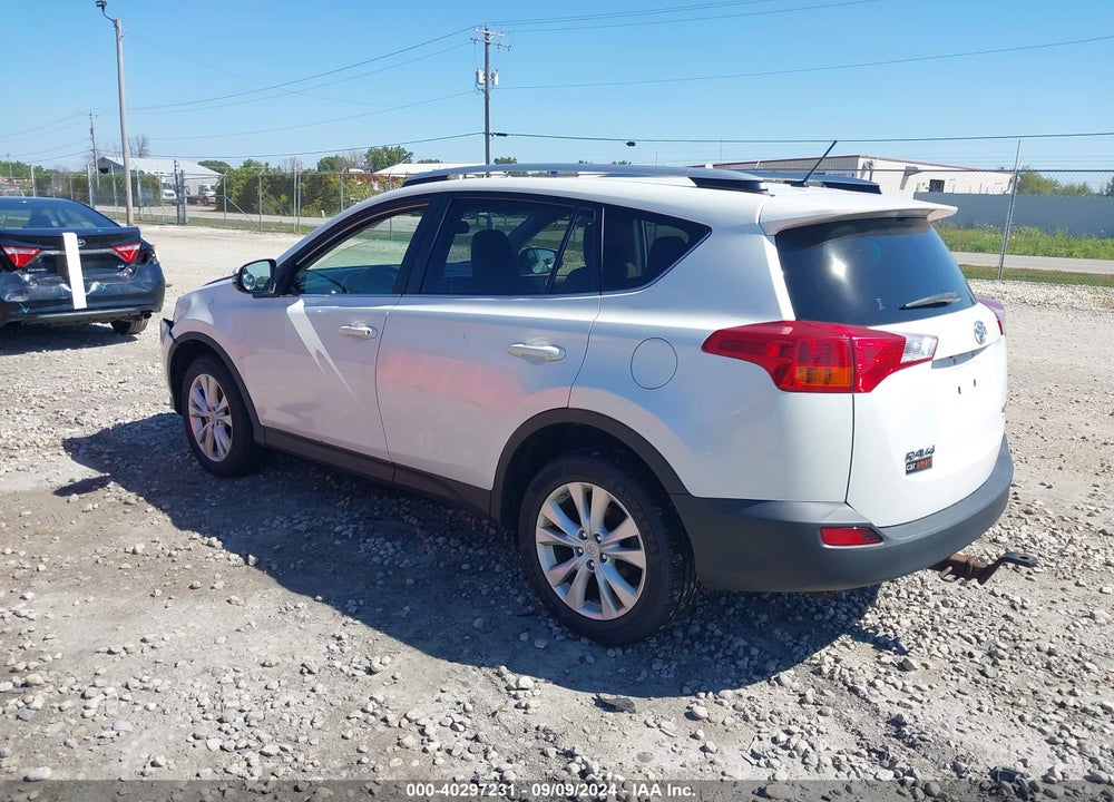 2013 TOYOTA RAV4 LIMITED VIN: JTMDFREV4DD029962
