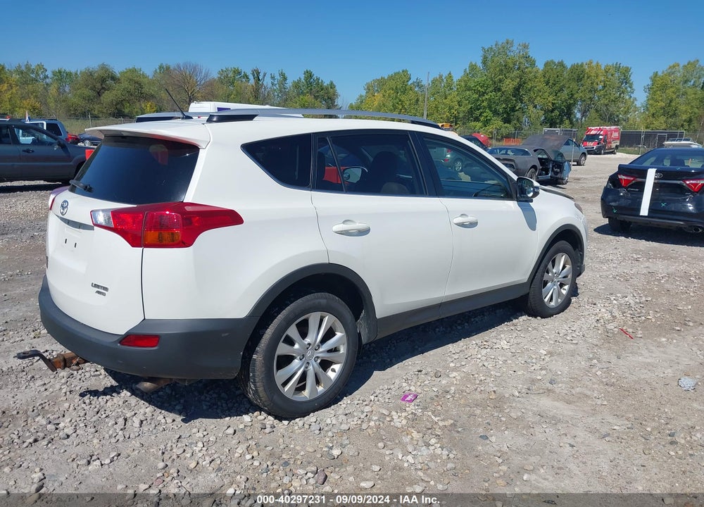 2013 TOYOTA RAV4 LIMITED VIN: JTMDFREV4DD029962