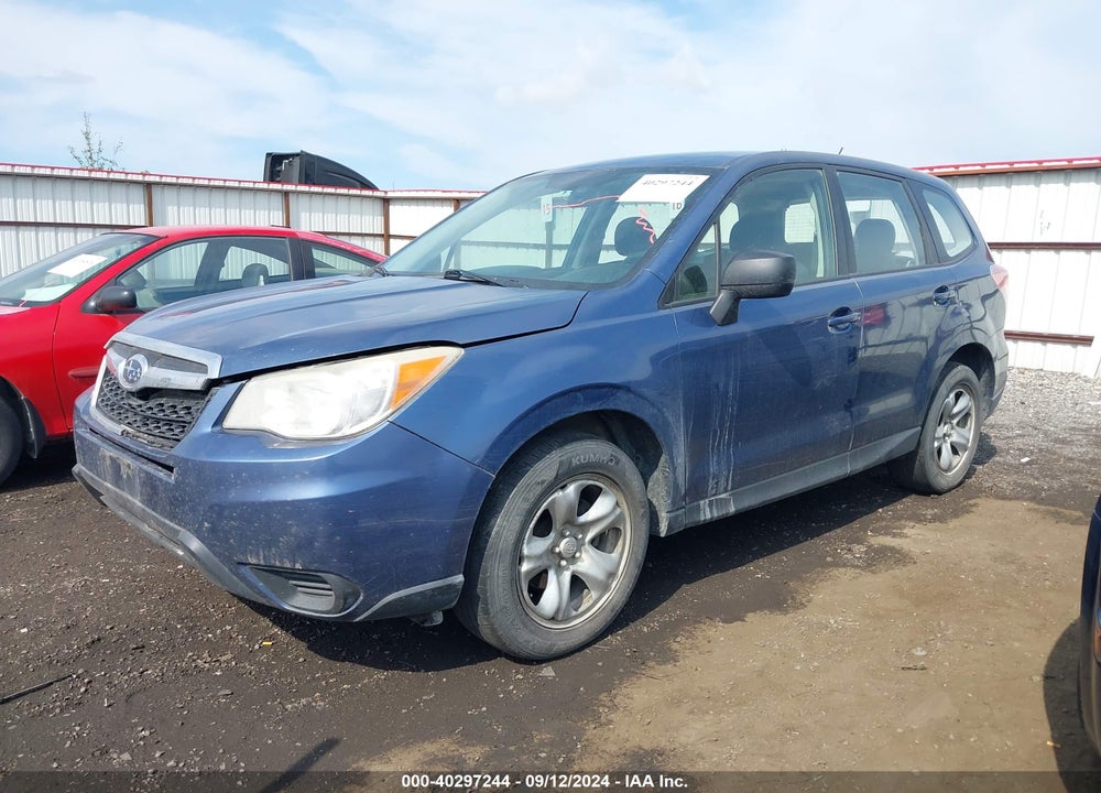 2014 SUBARU FORESTER 2.5I VIN: JF2SJAAC0EH507253
