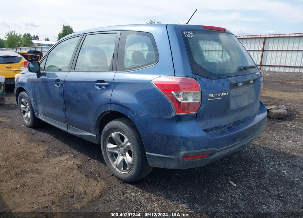 2014 SUBARU FORESTER 2.5I VIN: JF2SJAAC0EH507253