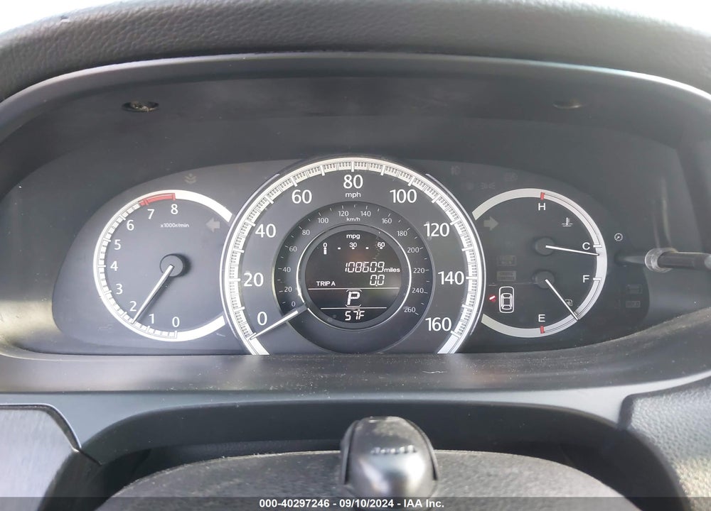 2013 HONDA ACCORD EX VIN: 1HGCR2F76DA005109