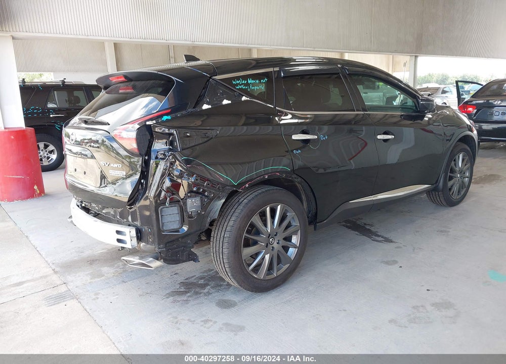 2021 NISSAN MURANO SV INTELLIGENT AWD VIN: 5N1AZ2BS2MC139230