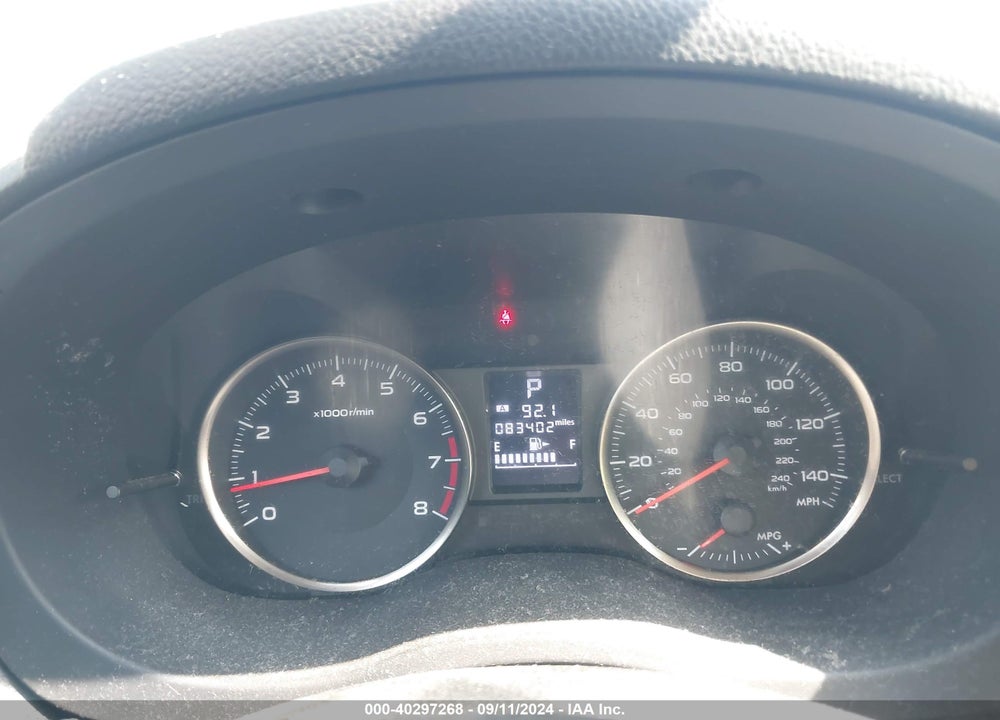 2016 SUBARU CROSSTREK 2.0I PREMIUM VIN: JF2GPABC9G8292039
