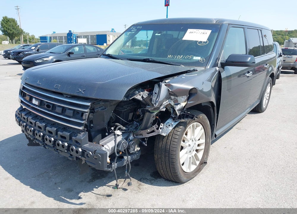 2018 FORD FLEX SEL VIN: 2FMGK5C8XJBA11848