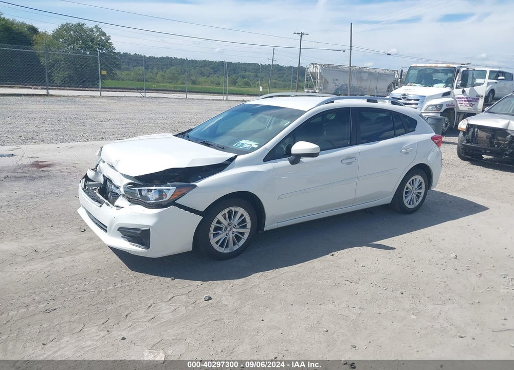 2018 SUBARU IMPREZA 2.0I PREMIUM VIN: 4S3GTAB64J3742639