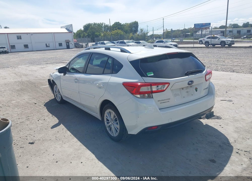 2018 SUBARU IMPREZA 2.0I PREMIUM VIN: 4S3GTAB64J3742639