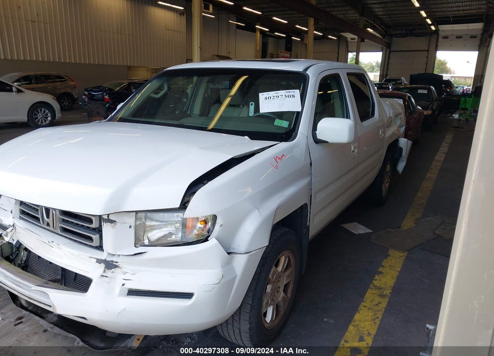 2008 HONDA RIDGELINE RTL VIN: 2HJYK16578H524786