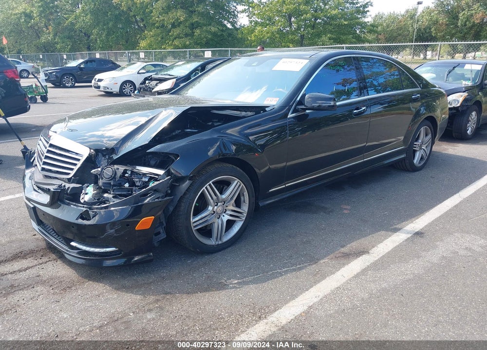 2013 MERCEDES-BENZ S 550 4MATIC VIN: WDDNG9EBXDA504822