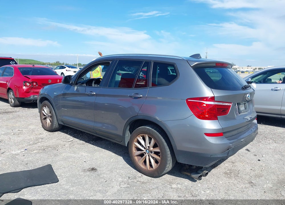 2017 BMW X3 XDRIVE28I VIN: 5UXWX9C3XH0T18637