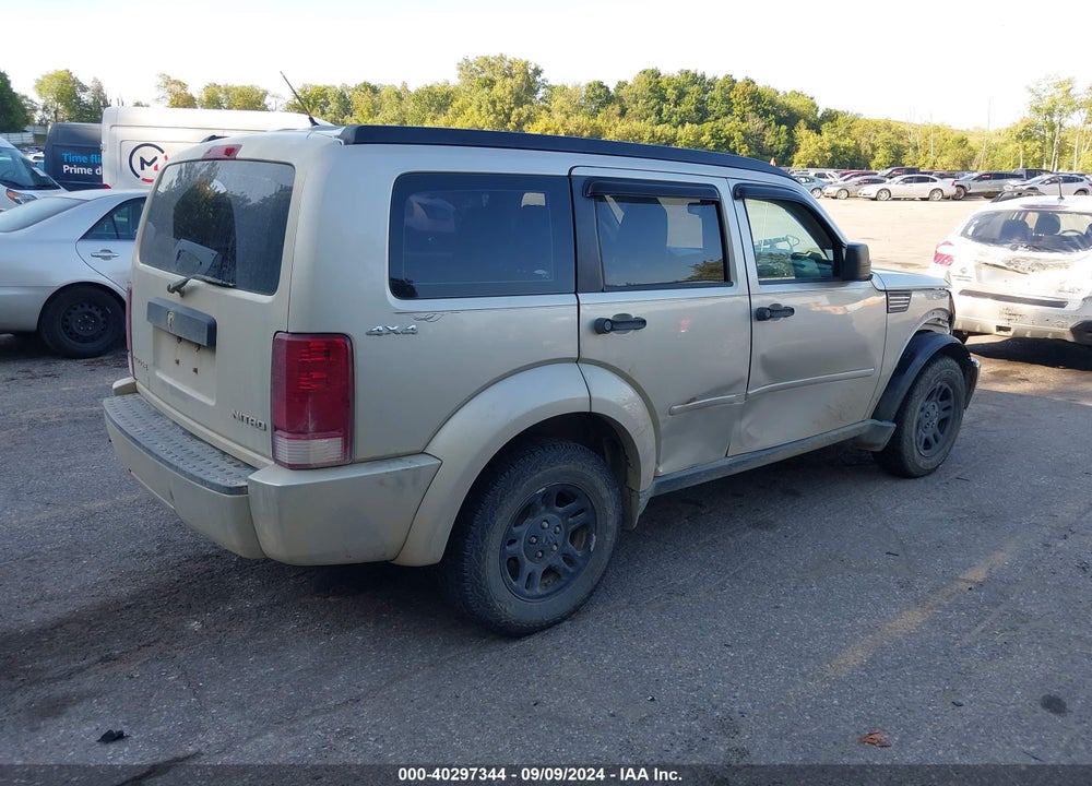 2009 DODGE NITRO VIN: 1D8GU28K69W528027