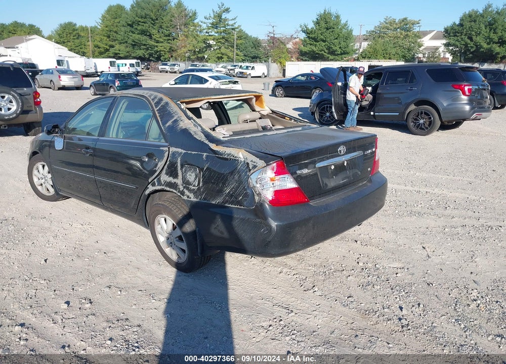 2003 TOYOTA CAMRY XLE V6 VIN: 4T1BF32K33U057695