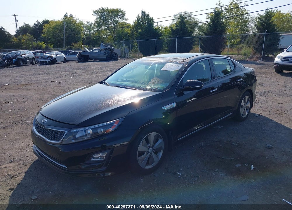 2014 KIA OPTIMA HYBRID EX VIN: KNAGN4AD3E5076182