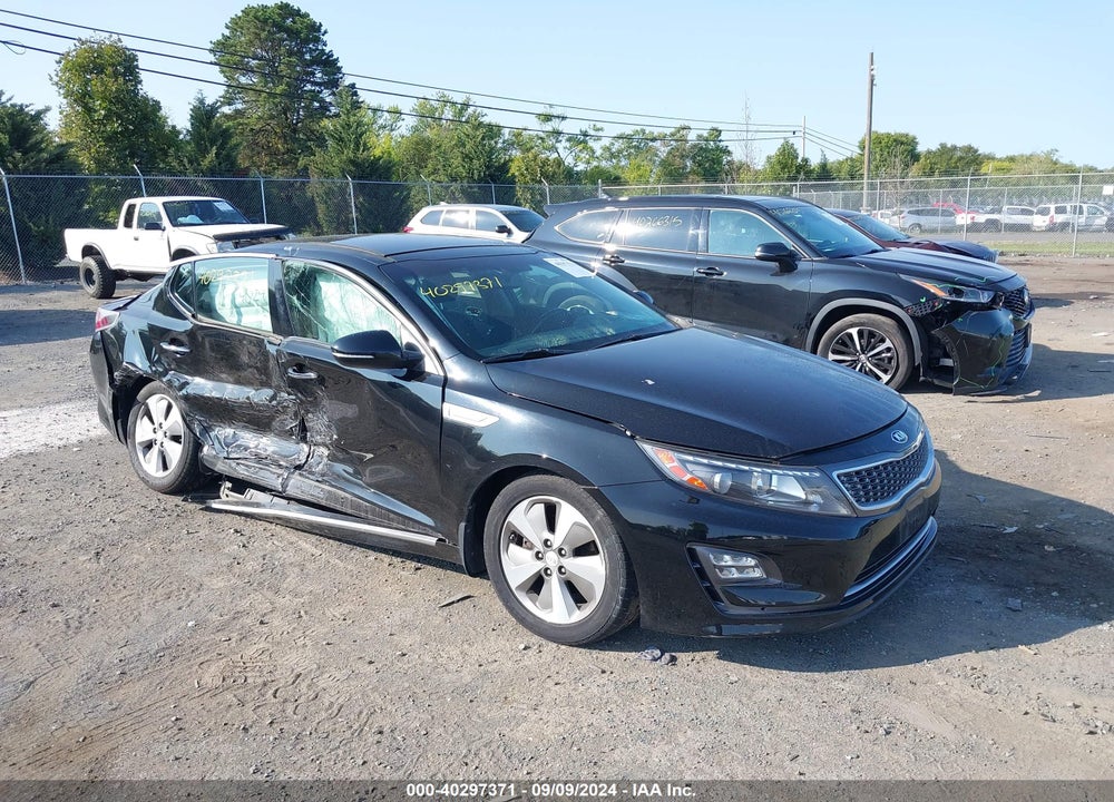 2014 KIA OPTIMA HYBRID EX VIN: KNAGN4AD3E5076182