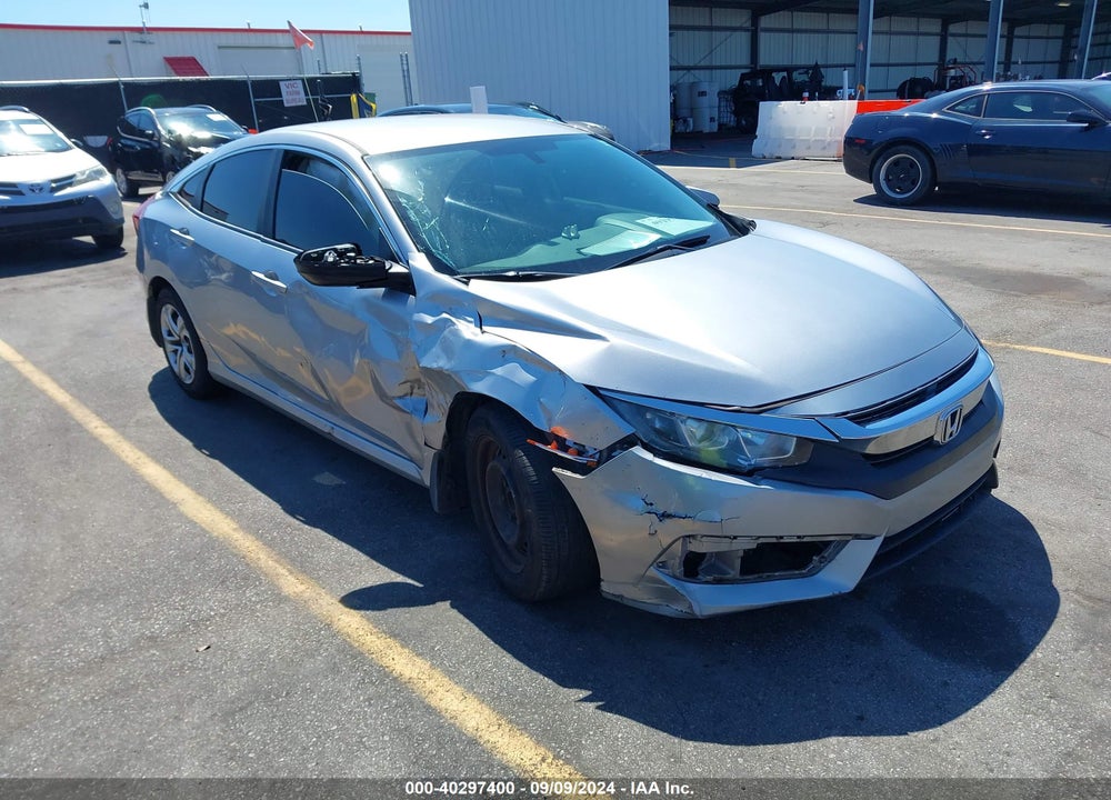 2017 HONDA CIVIC LX VIN: 19XFC2F56HE050579