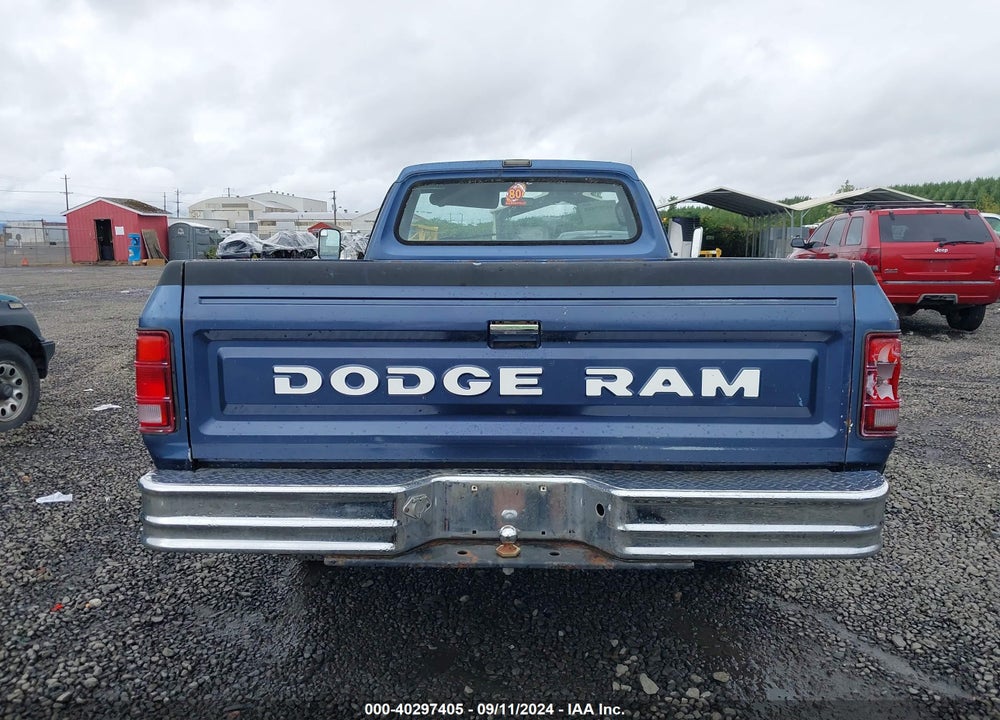 1986 DODGE D-SERIES D200/D250 VIN: 1B7KD24W0GS124839
