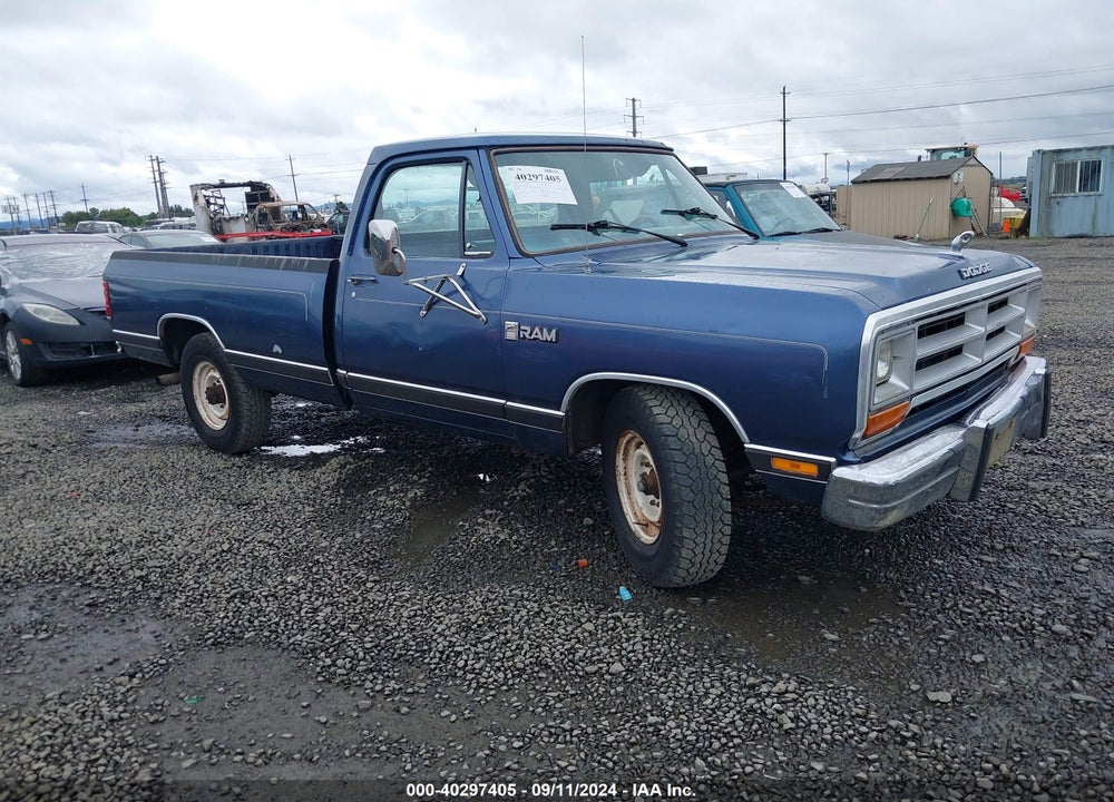 1986 DODGE D-SERIES D200/D250 VIN: 1B7KD24W0GS124839