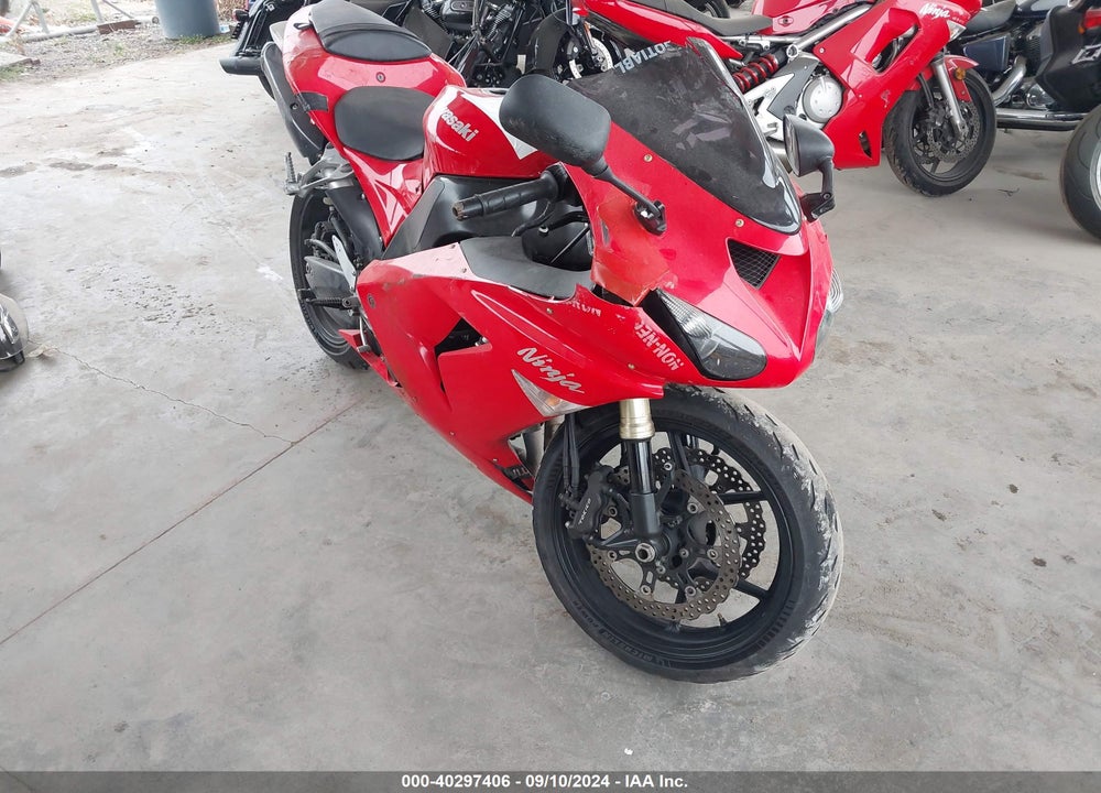 2007 KAWASAKI ZX1000 D VIN: JKAZXCD197A027073