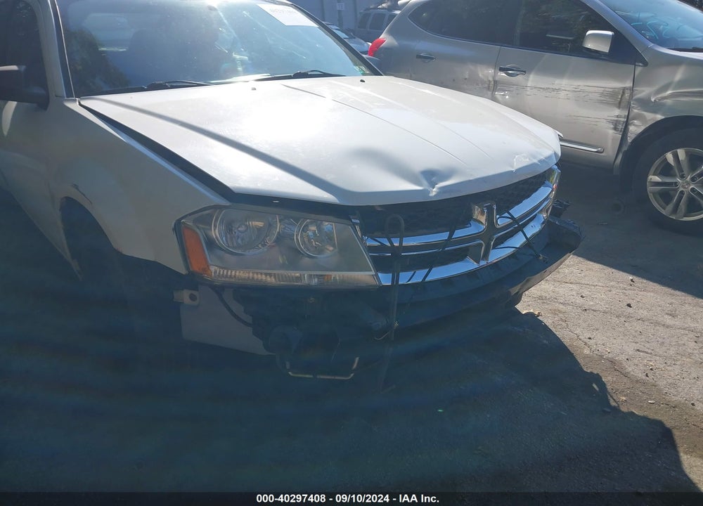 2013 DODGE AVENGER SE VIN: 1C3CDZABXDN622348