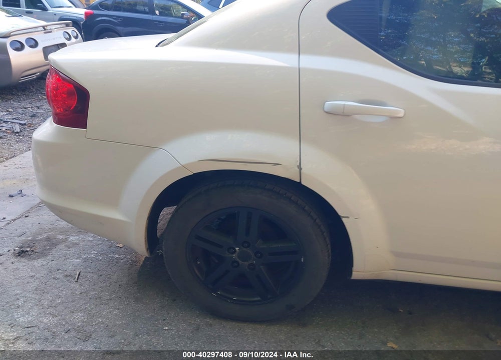 2013 DODGE AVENGER SE VIN: 1C3CDZABXDN622348