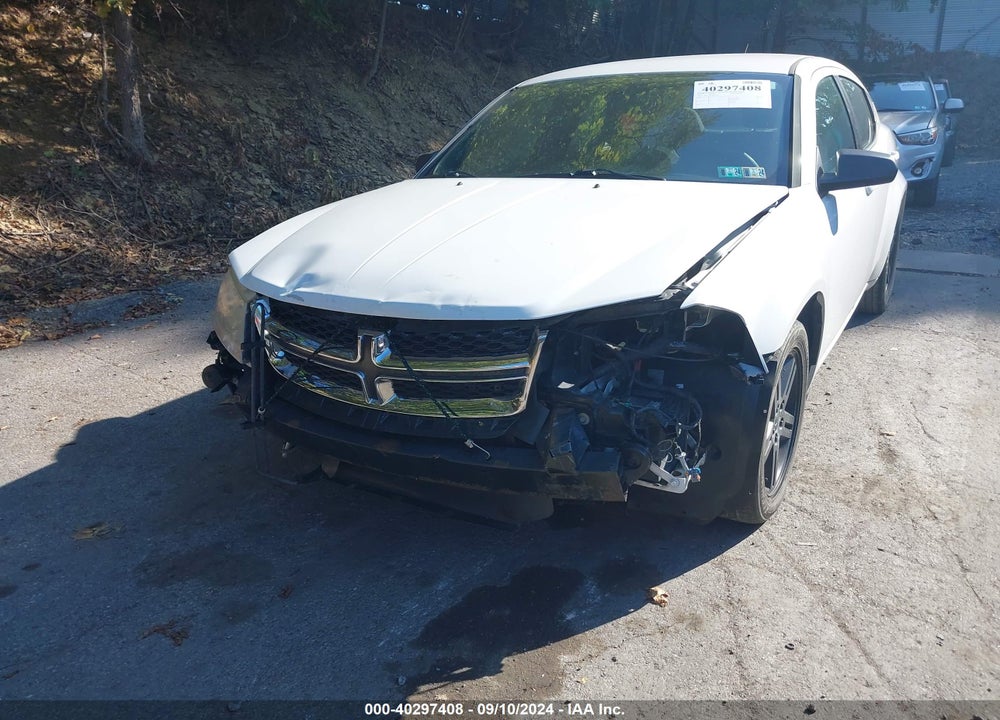 2013 DODGE AVENGER SE VIN: 1C3CDZABXDN622348