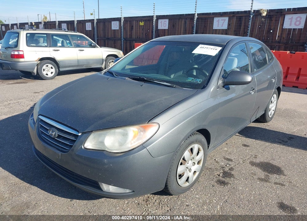 2007 HYUNDAI ELANTRA GLS/LIMITED/SE VIN: KMHDU46D87U254030