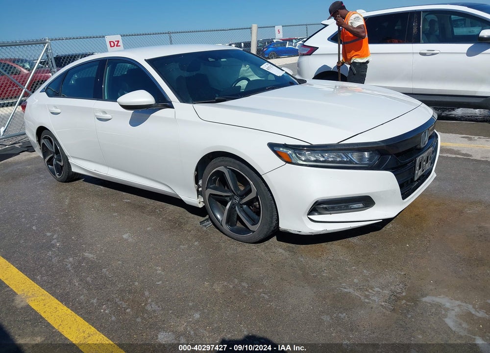 2018 HONDA ACCORD SPORT VIN: 1HGCV1F3XJA072035