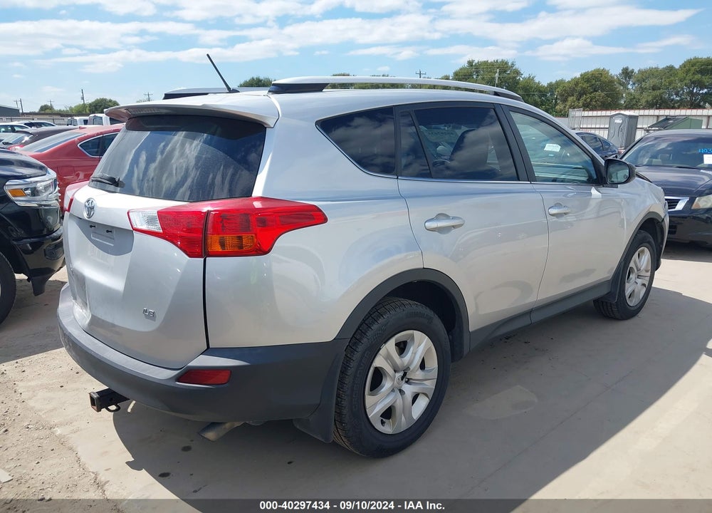 2013 TOYOTA RAV4 LE VIN: JTMZFREV0DD005325