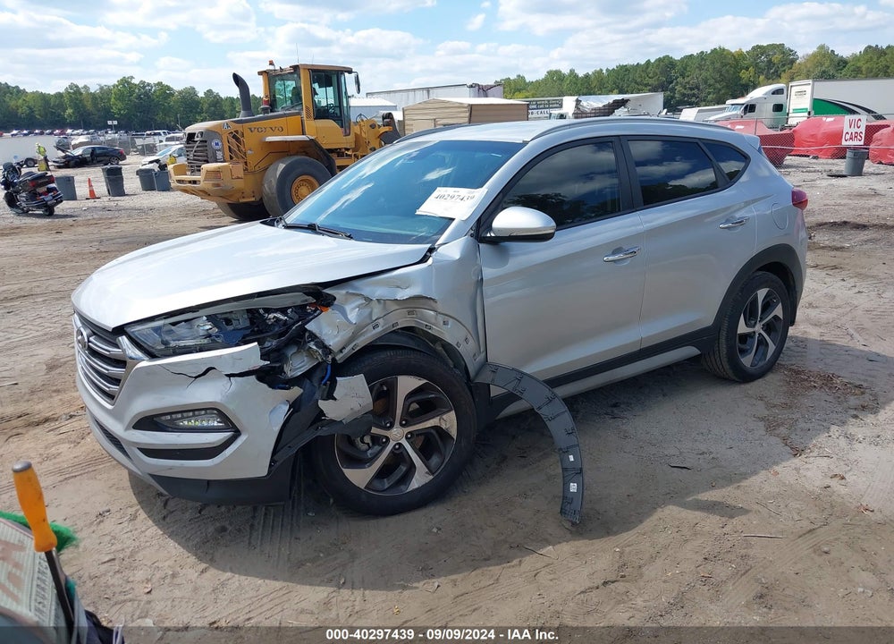 2018 HYUNDAI TUCSON LIMITED VIN: KM8J33A29JU648195