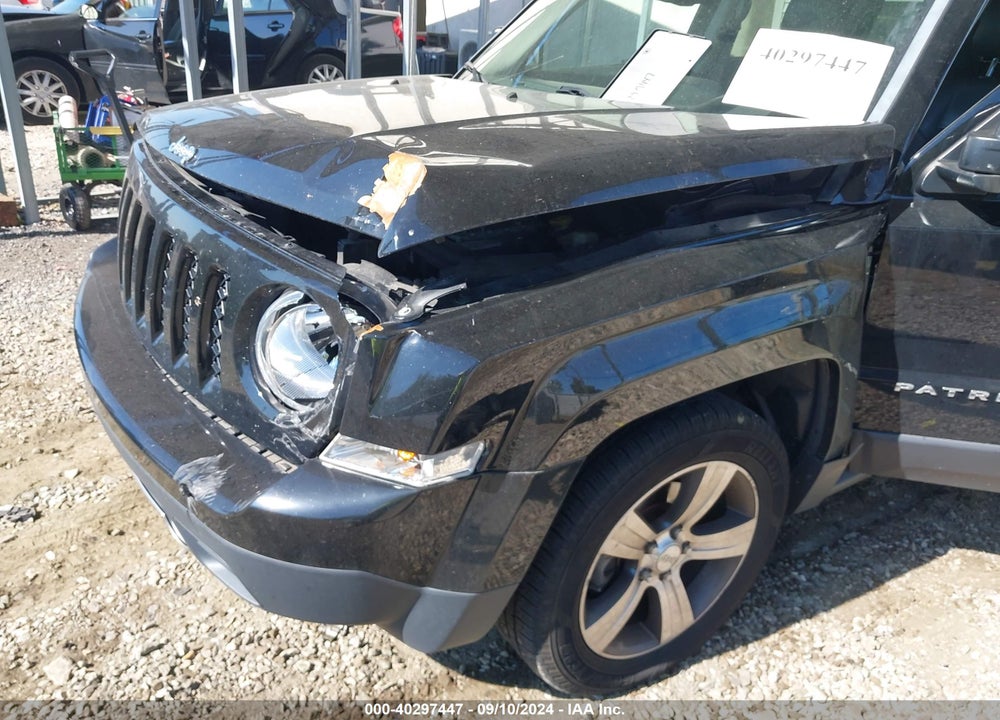 2016 JEEP PATRIOT HIGH ALTITUDE EDITION VIN: 1C4NJPFA0GD536400