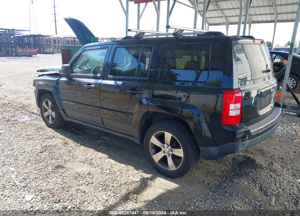 2016 JEEP PATRIOT HIGH ALTITUDE EDITION VIN: 1C4NJPFA0GD536400
