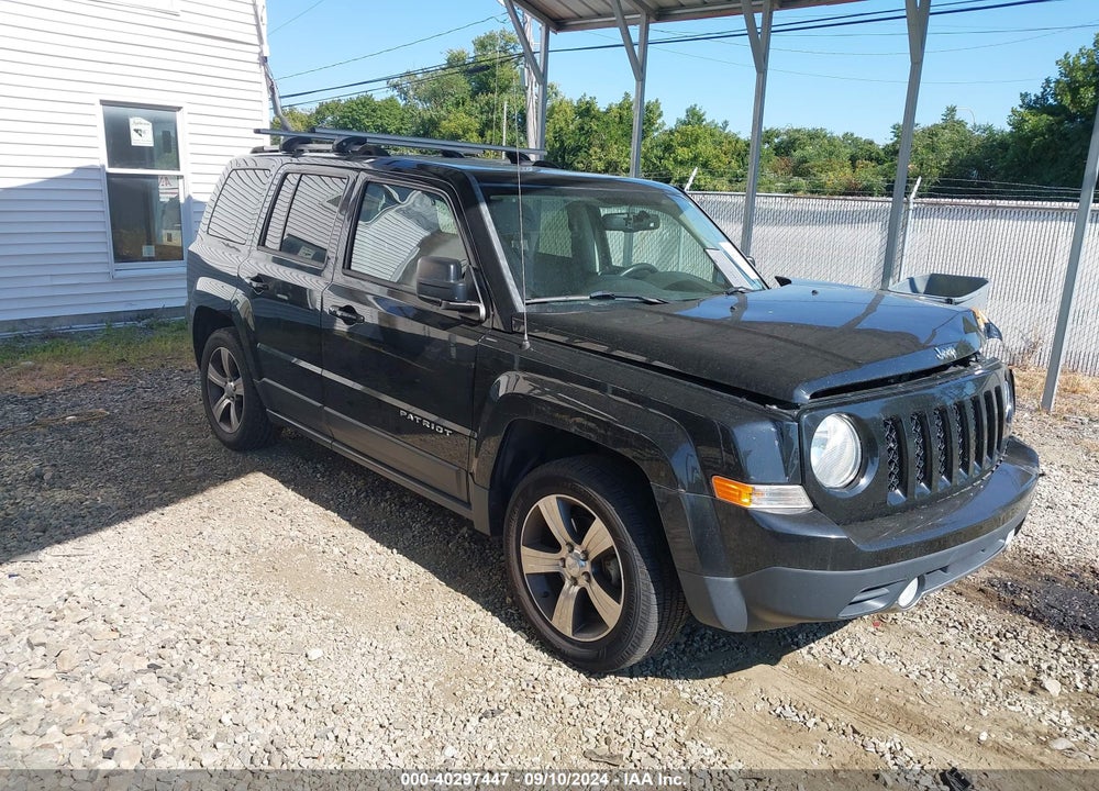 2016 JEEP PATRIOT HIGH ALTITUDE EDITION VIN: 1C4NJPFA0GD536400