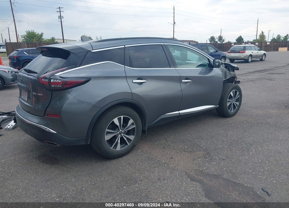 2023 NISSAN MURANO SV INTELLIGENT AWD VIN: 5N1AZ2BS9PC139097