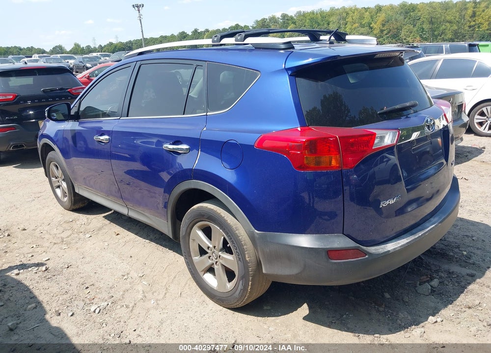 2015 TOYOTA RAV4 XLE VIN: 2T3WFREVXFW150221