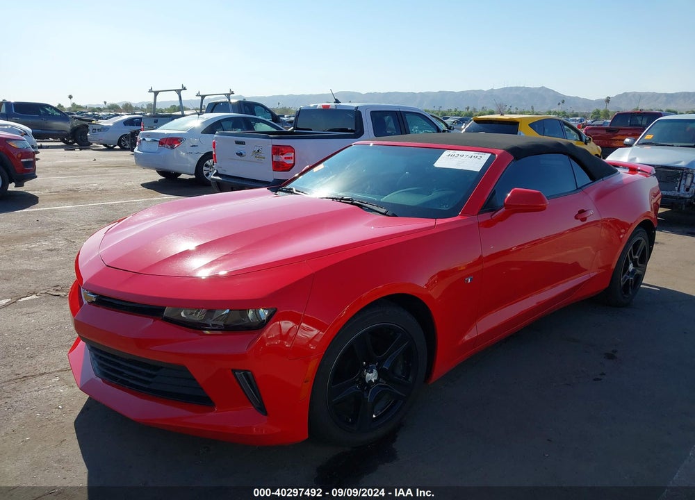 2018 CHEVROLET CAMARO 1LT VIN: 1G1FB3DS1J0176664