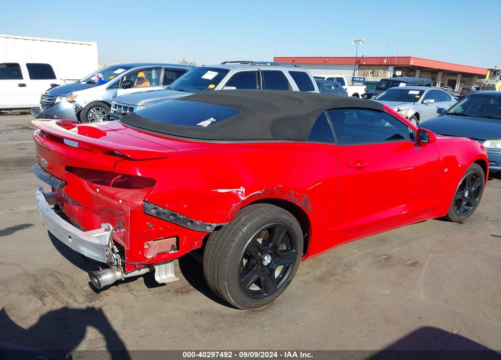 2018 CHEVROLET CAMARO 1LT VIN: 1G1FB3DS1J0176664