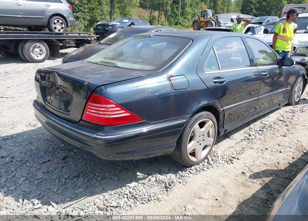2004 MERCEDES-BENZ S 430 VIN: WDBNG70J04A404207