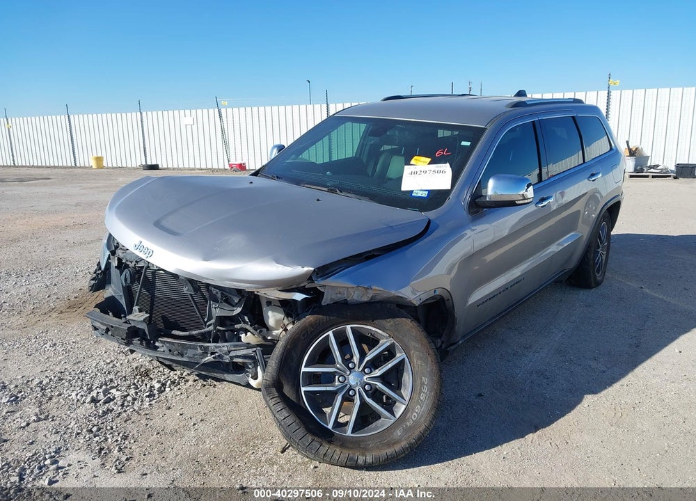2017 JEEP GRAND CHEROKEE LIMITED 4X2 VIN: 1C4RJEBG5HC621529