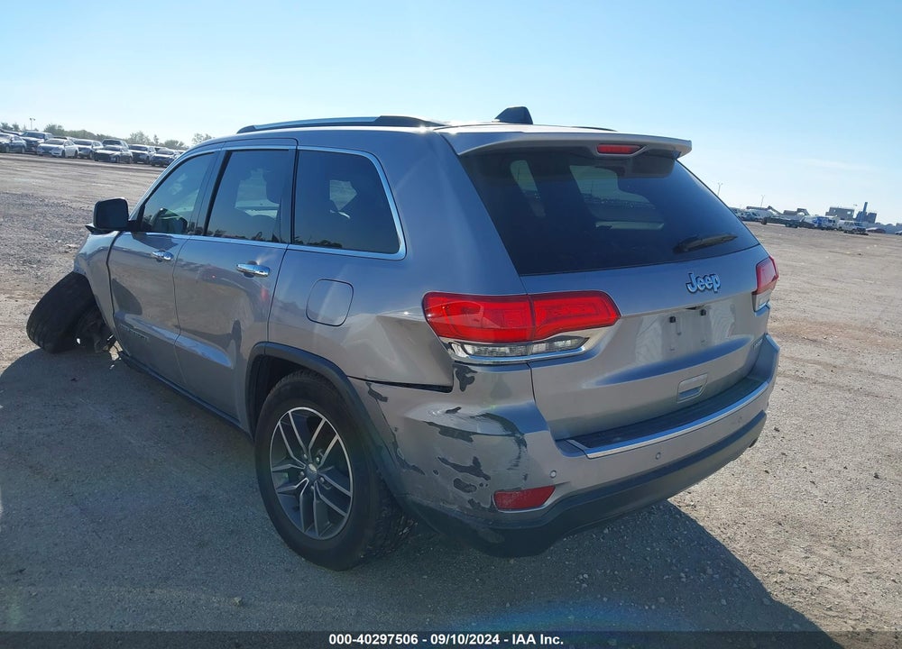 2017 JEEP GRAND CHEROKEE LIMITED 4X2 VIN: 1C4RJEBG5HC621529