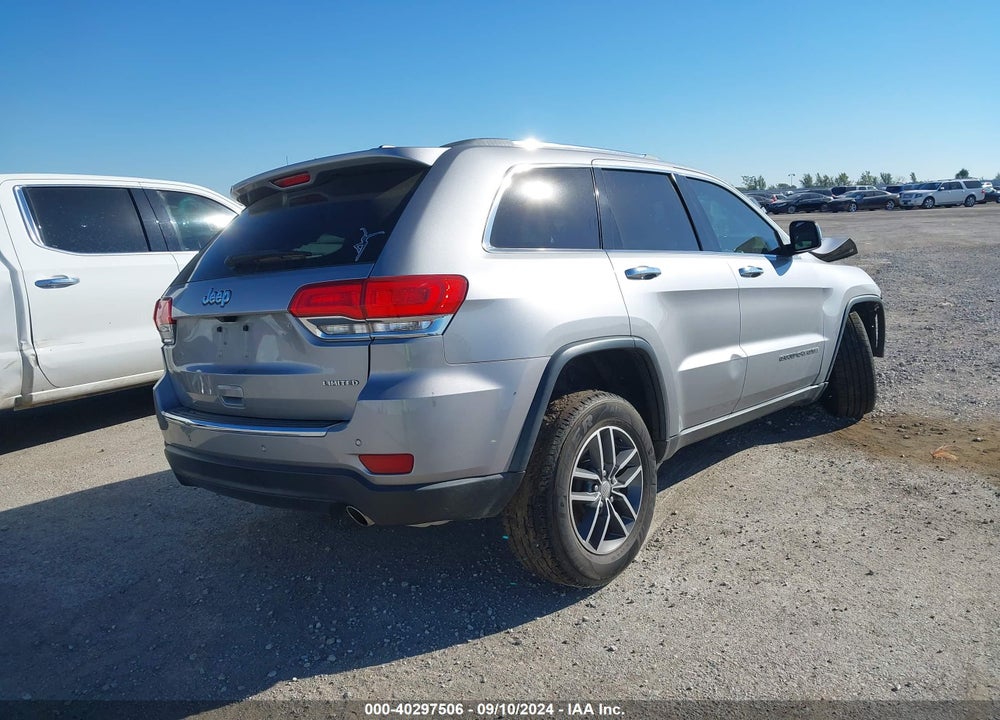 2017 JEEP GRAND CHEROKEE LIMITED 4X2 VIN: 1C4RJEBG5HC621529