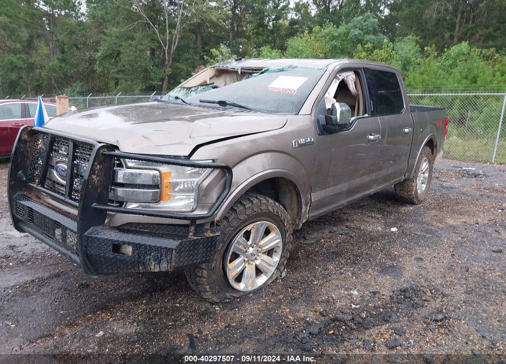 2018 FORD F-150 LARIAT VIN: 1FTEW1E52JFE73122