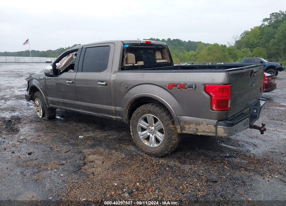 2018 FORD F-150 LARIAT VIN: 1FTEW1E52JFE73122