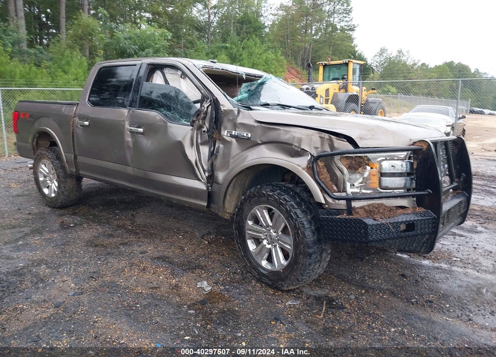 2018 FORD F-150 LARIAT VIN: 1FTEW1E52JFE73122